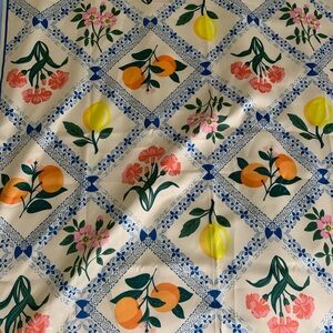 Old Navy Silk Fruit Floral Scarf